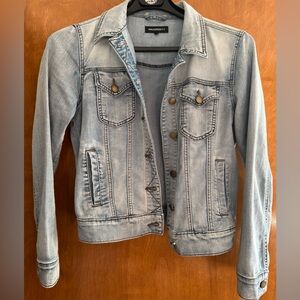 Prosperity light denim jacket.
